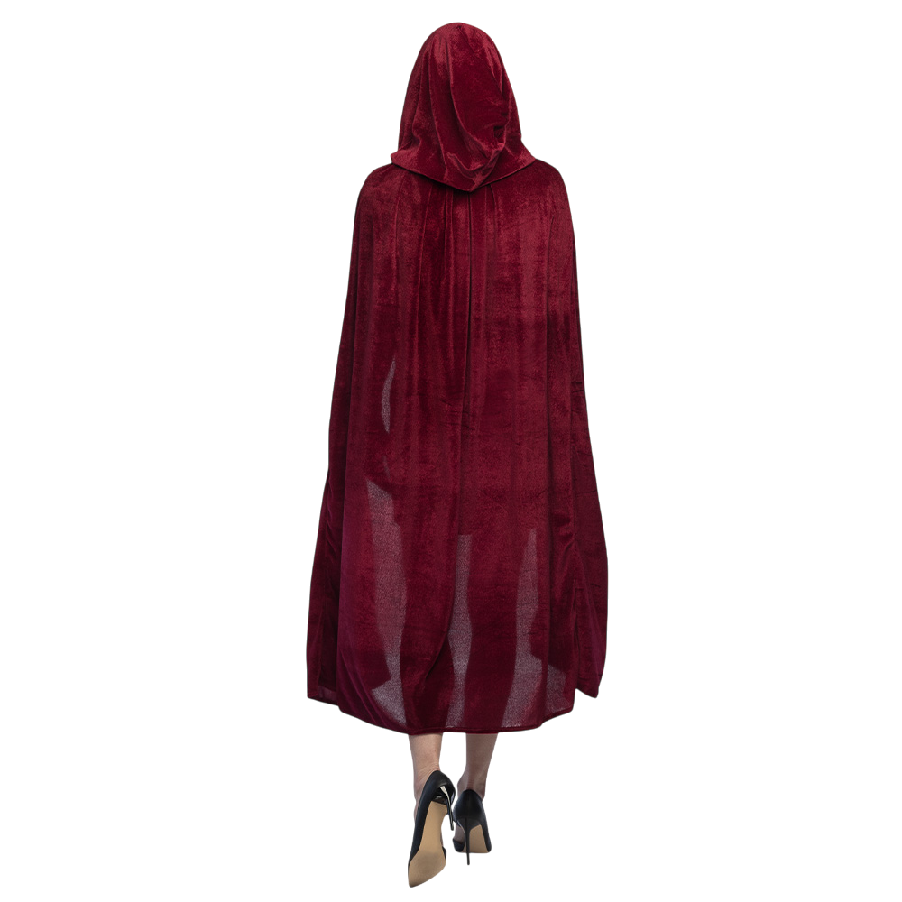 Cappotto rosso Bordeaux 170 cm – Costume di Halloween