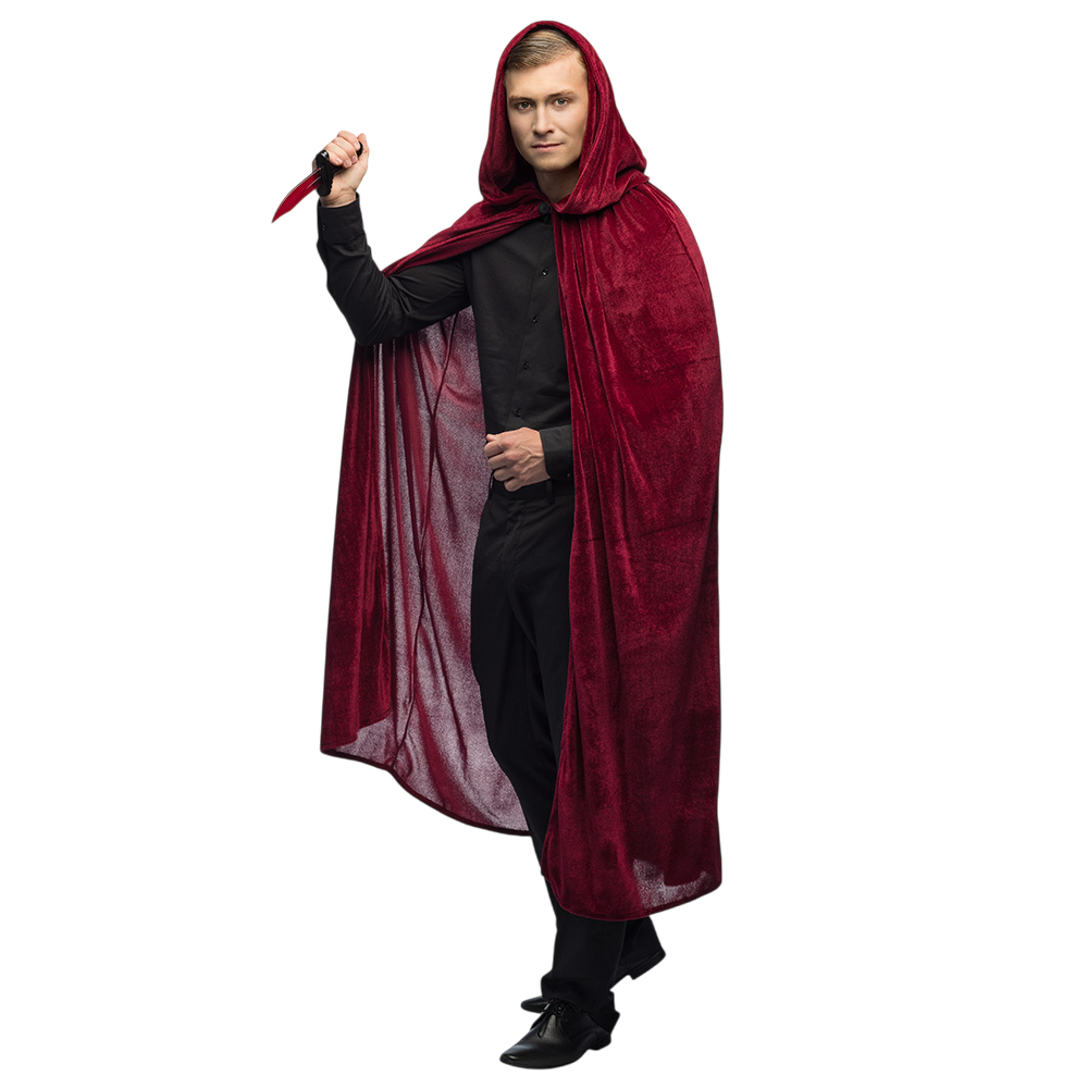 Cappotto rosso Bordeaux 170 cm – Costume di Halloween