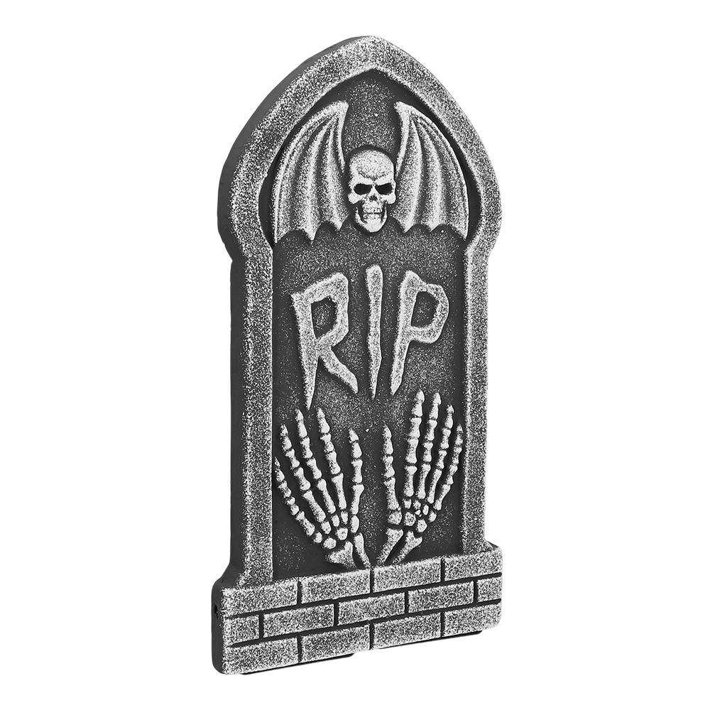 Set di 4 lapidi RIP 41 x 20 cm – Decorazioni di Halloween