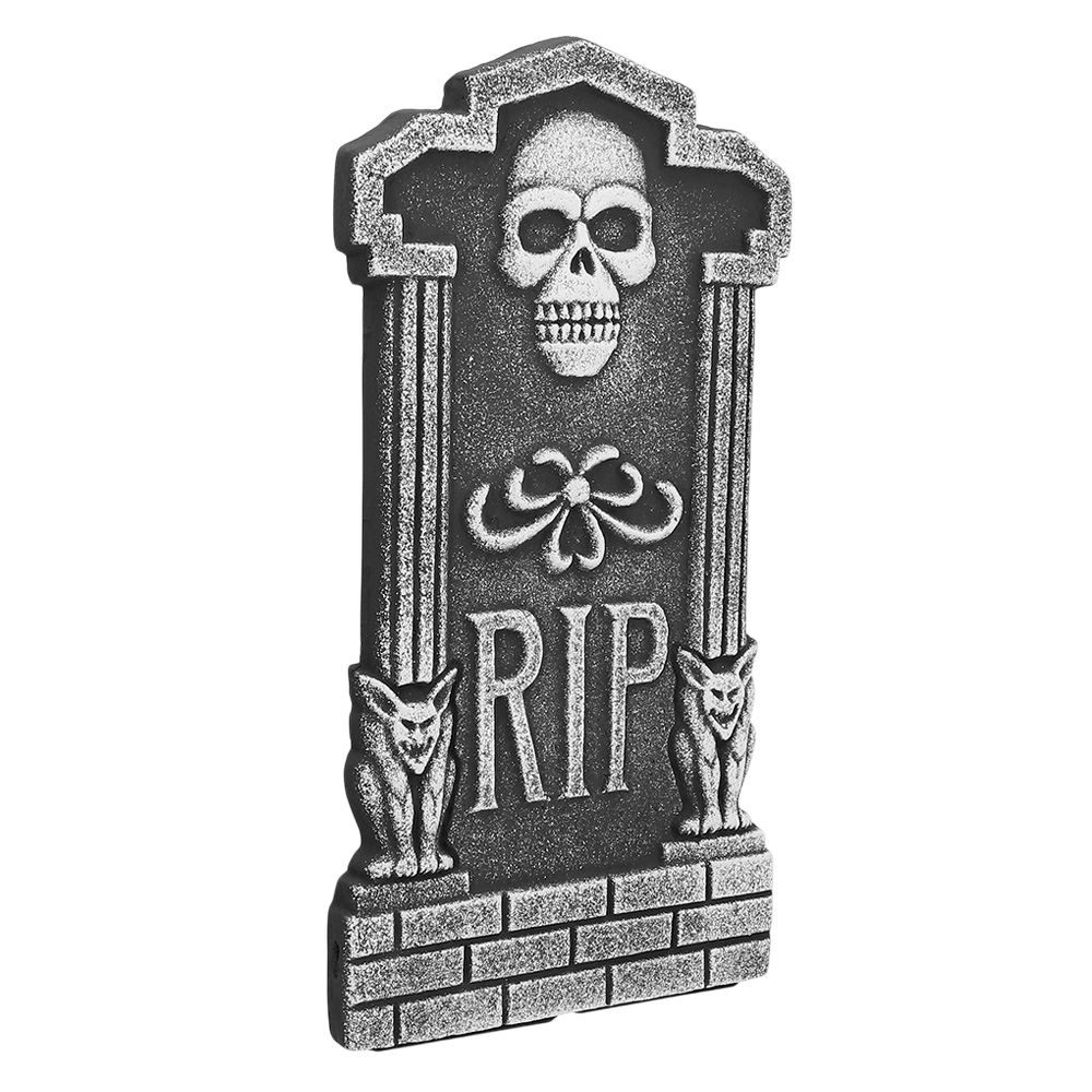Set di 4 lapidi RIP 41 x 20 cm – Decorazioni di Halloween