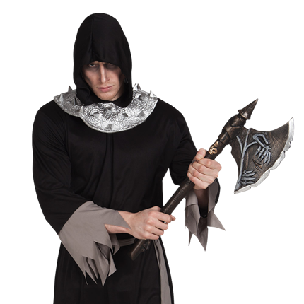 Ascia “Testa di morto” 68 cm – Accessorio di Halloween