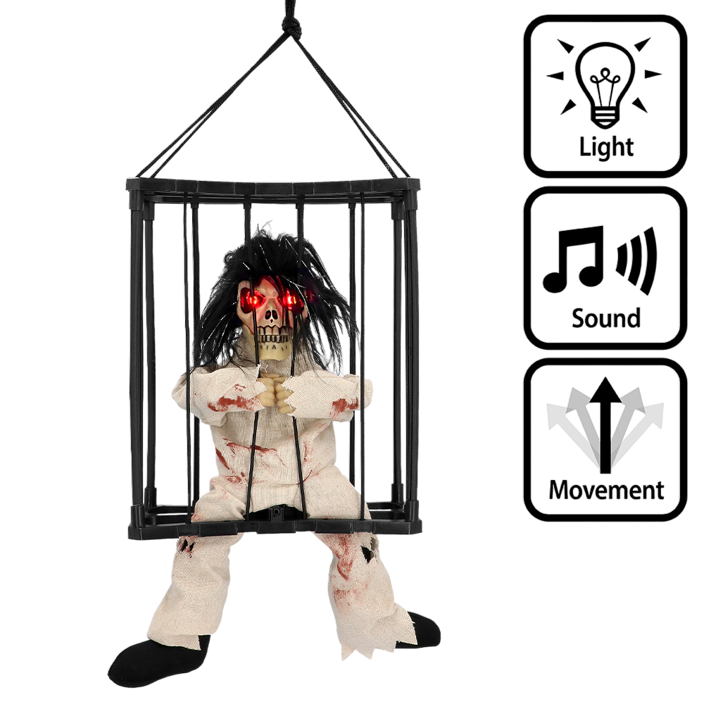 Fantasma da appendere 28 x 23 x 9,5 cm – Decorazione di Halloween