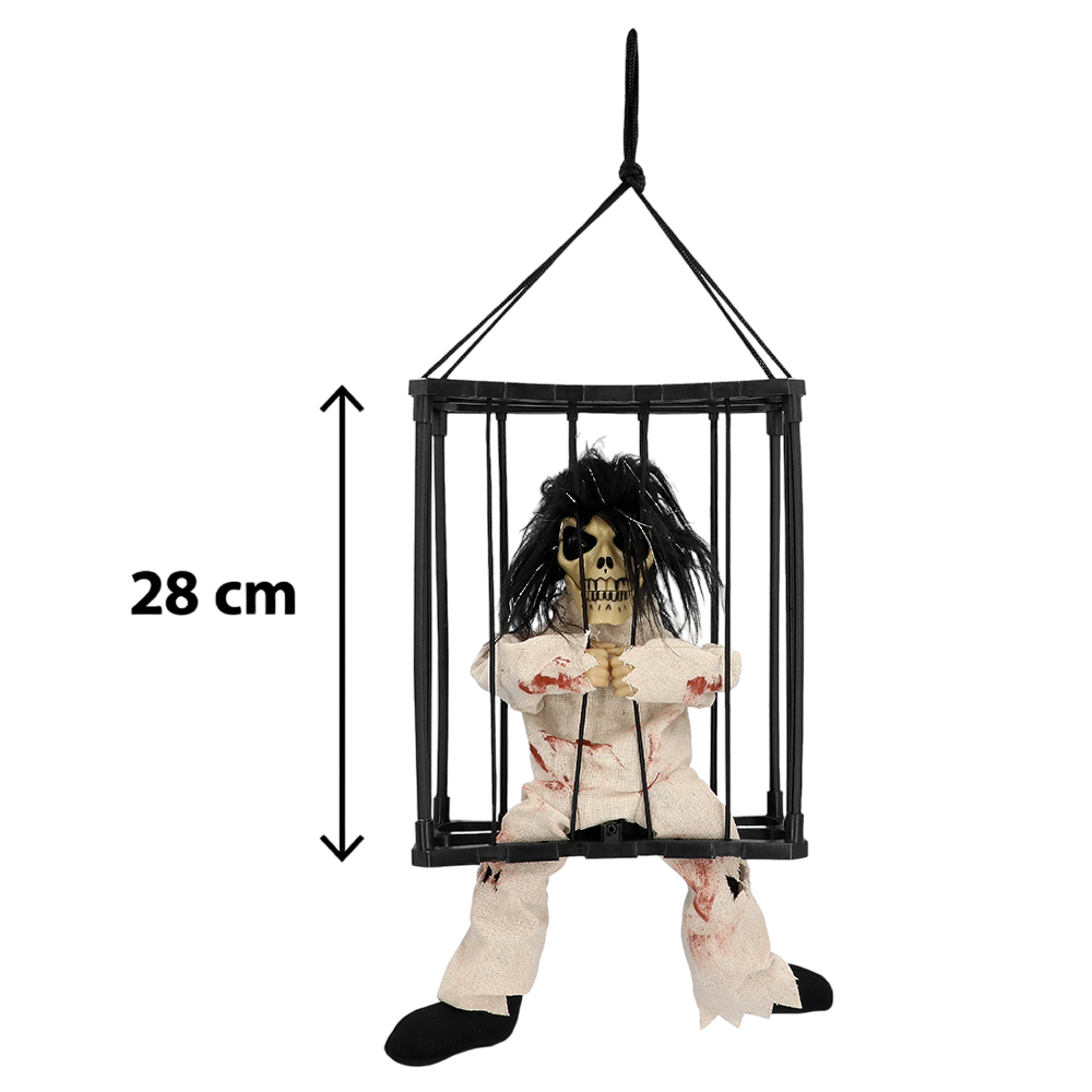 Fantasma da appendere 28 x 23 x 9,5 cm – Decorazione di Halloween