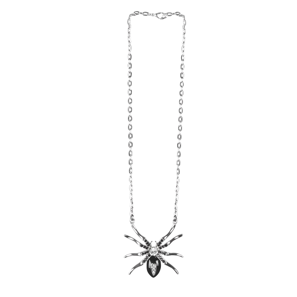 Collana “Ragno Black Widow” – Gioiello di Halloween