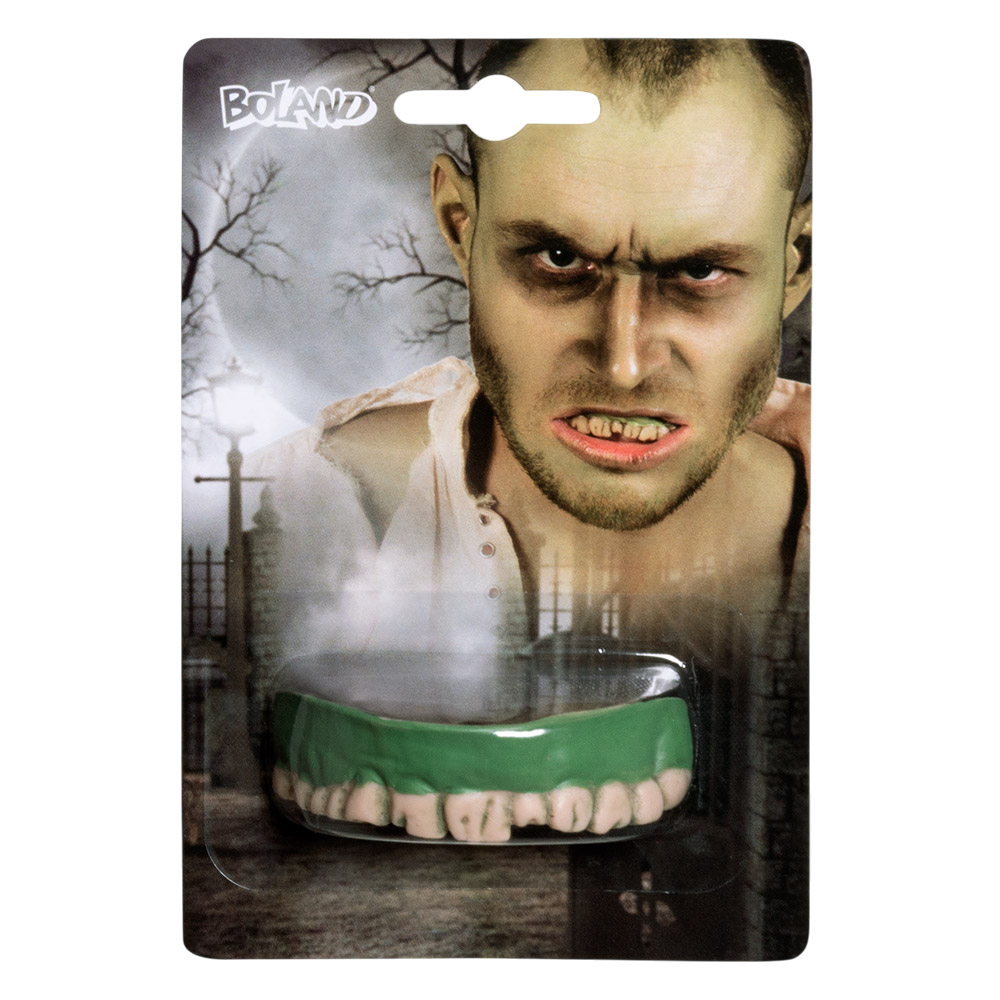 Denti da zombie – Accessorio per costumi di Halloween