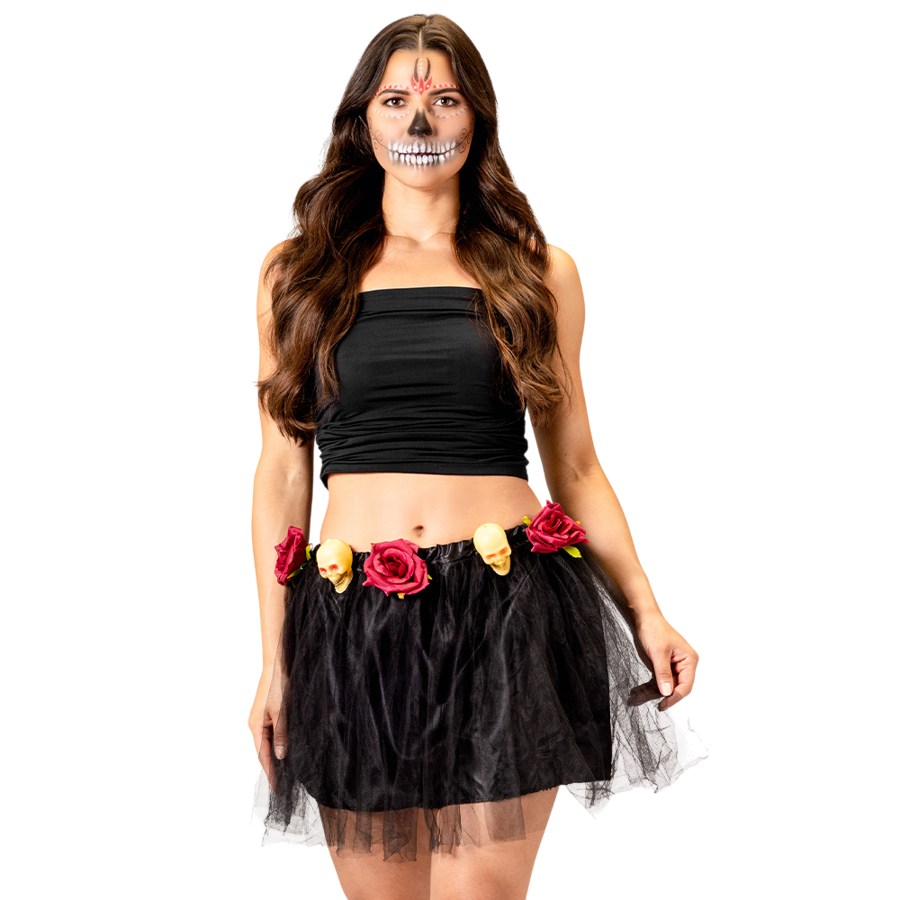 Tutu nero con teschio – Día de los Muertos – Giorno dei Morti