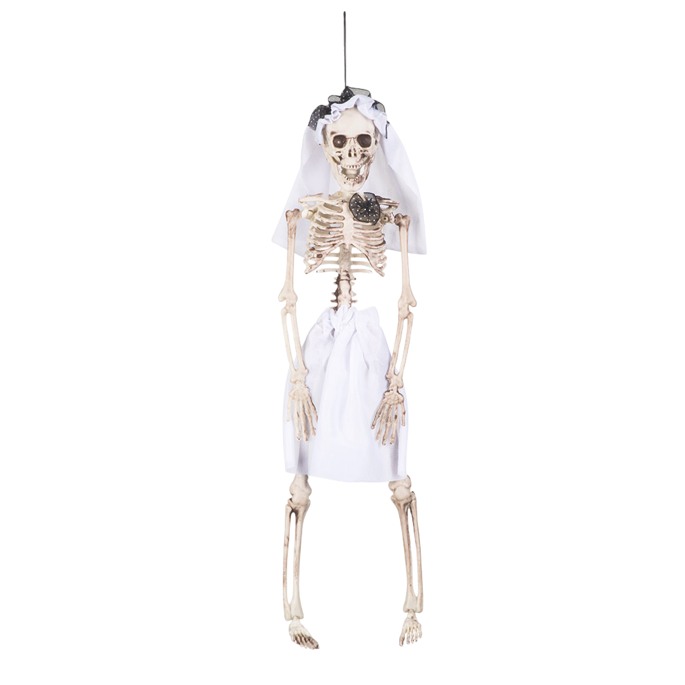 Scheletro di sposa da appendere, 40 cm – Decorazione di Halloween