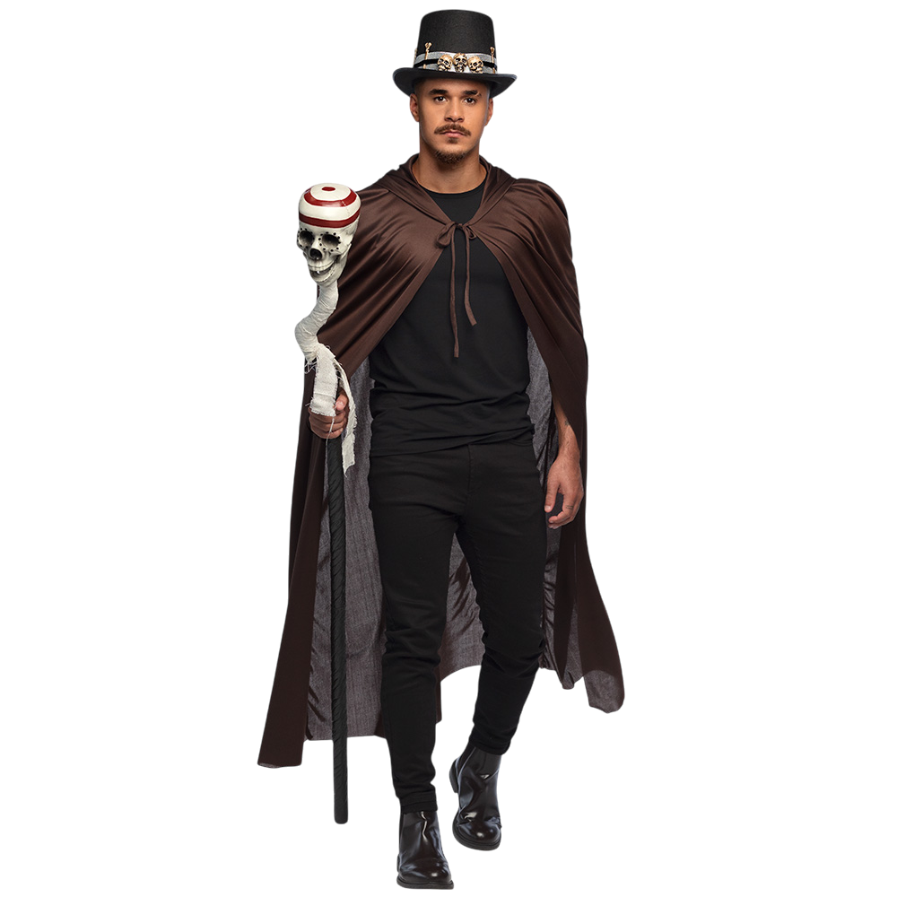 Cappello da Maestro di Halloween con teschio – Costume