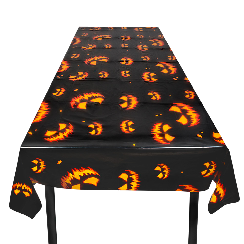 Tovaglia “Zucca spaventosa” 120 x 180 cm – Decorazioni di Halloween