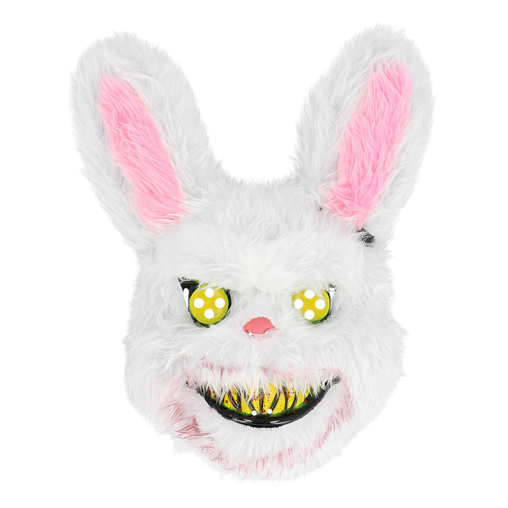 Maschera di coniglio assassino in peluche – Halloween