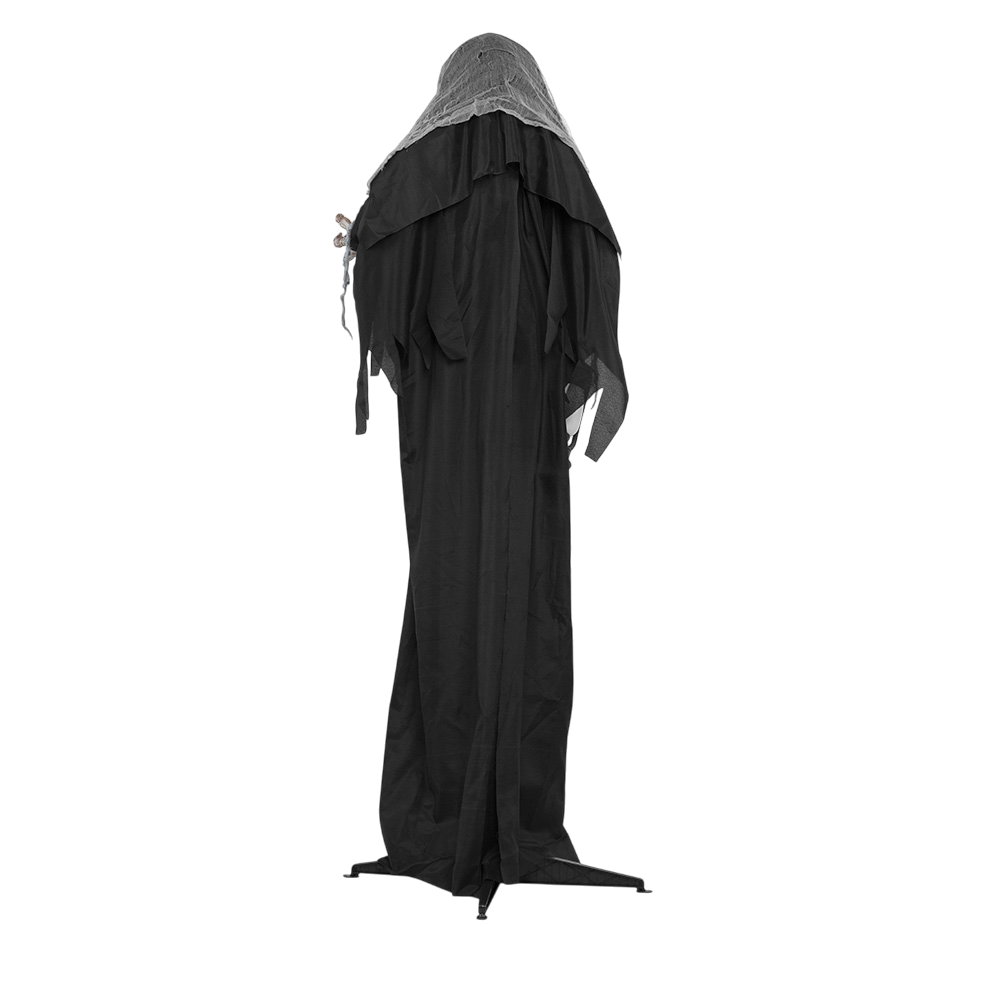Bambola del Mietitore luccicante animata, 180 cm – Decorazione di Halloween