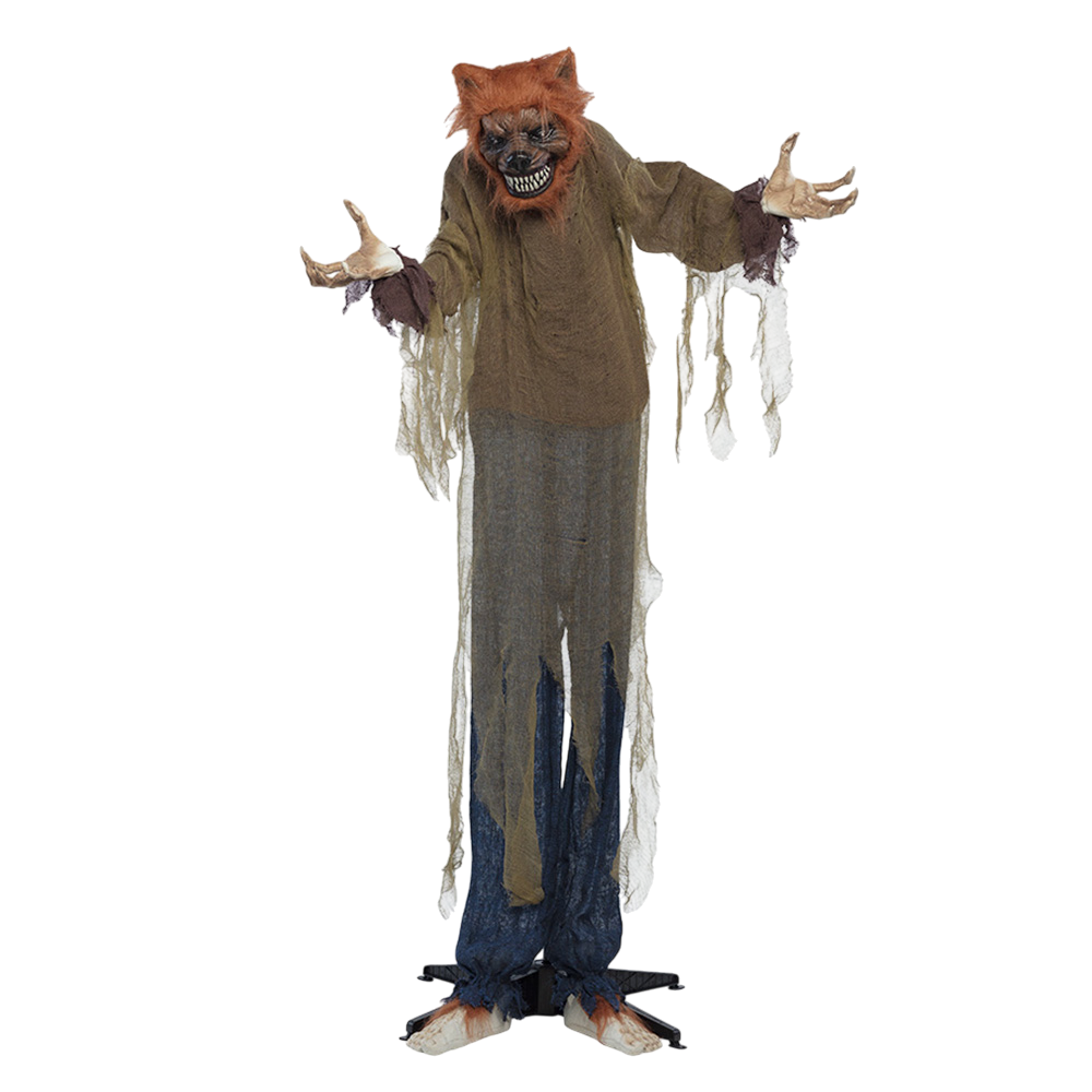 Lupo mannaro a grandezza naturale 160 cm – Decorazione per Halloween
