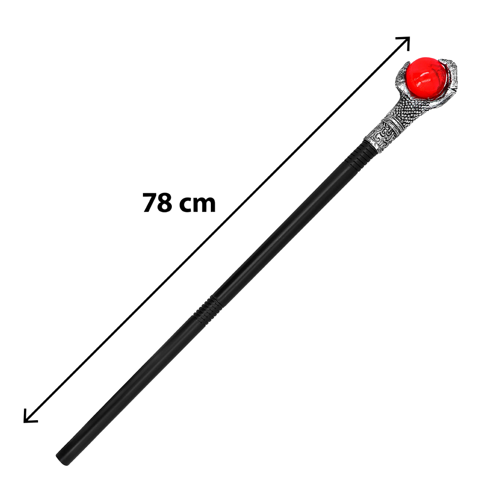 Scettro da vampiro 78 cm – Accessorio per costume di Halloween