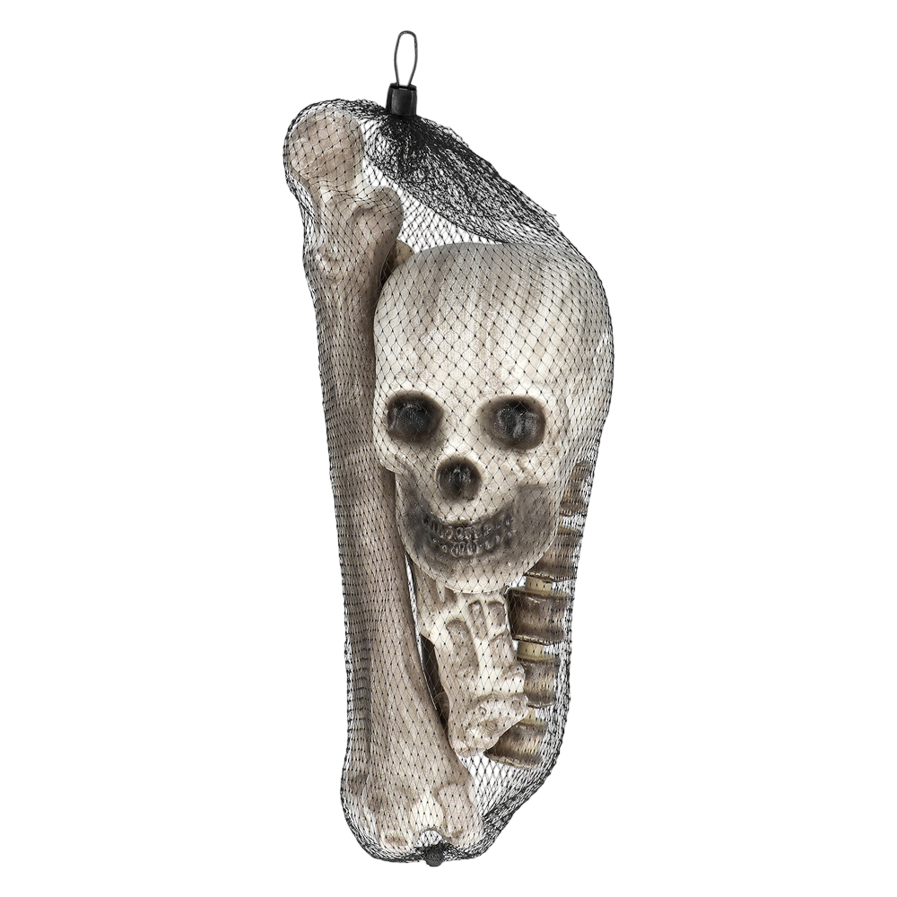 Set di 6 teschi e ossa – Decorazioni di Halloween