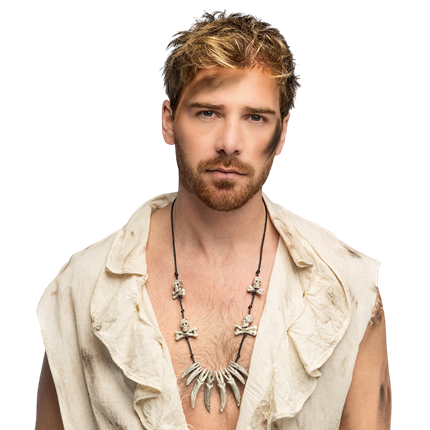 Collana con lama e teschio – Gioiello di Halloween