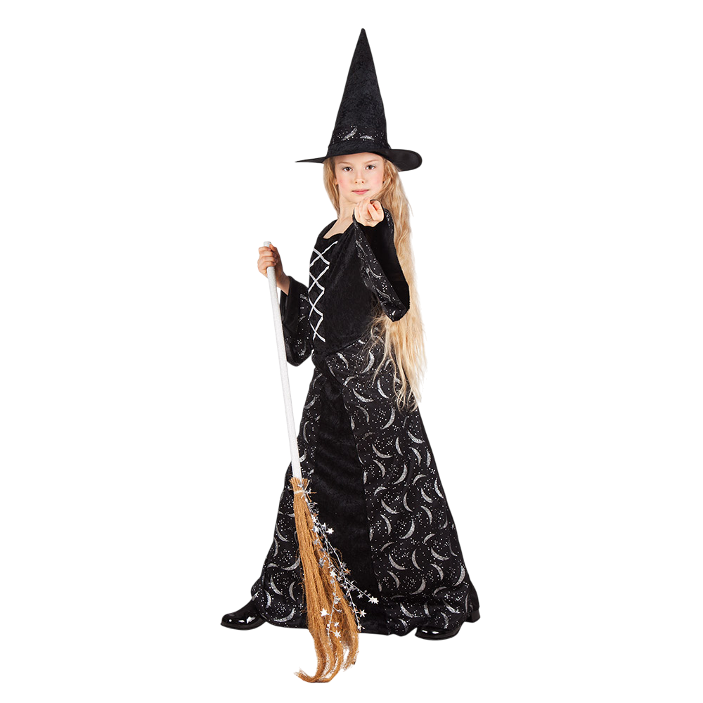 Costume da strega per bambina 4-6 anni – Costume di Halloween