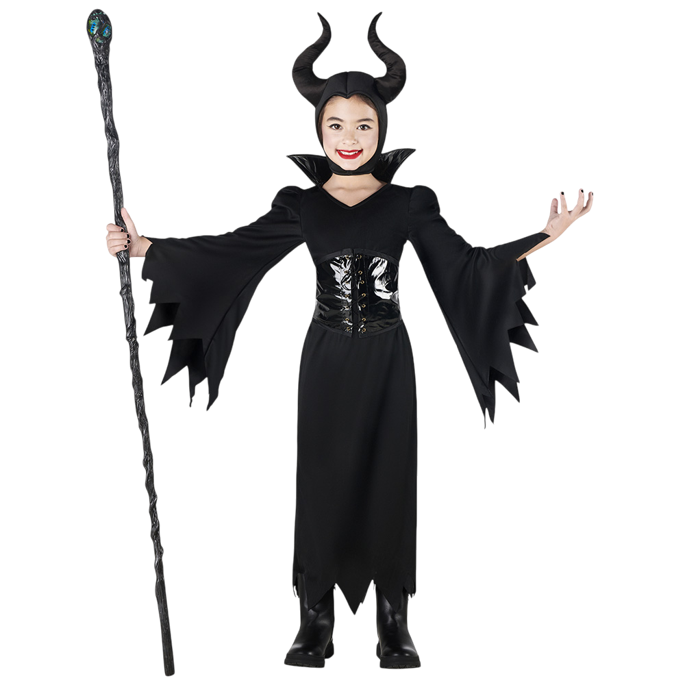 Costume da Regina Malvagia per bambine dai 7 ai 9 anni – Halloween