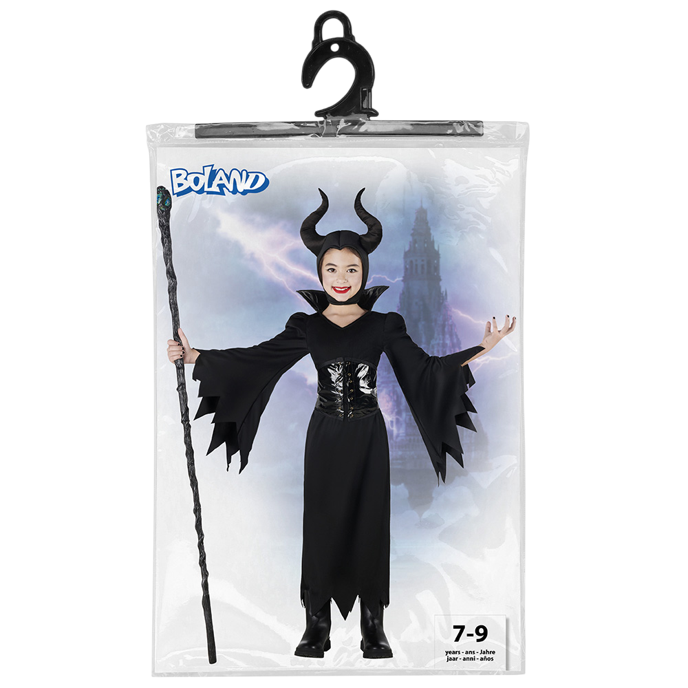 Costume da Regina Malvagia per bambine dai 7 ai 9 anni – Halloween