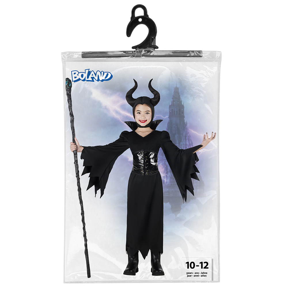 Costume da Regina Cattiva per bambine dai 10 ai 12 anni – Halloween