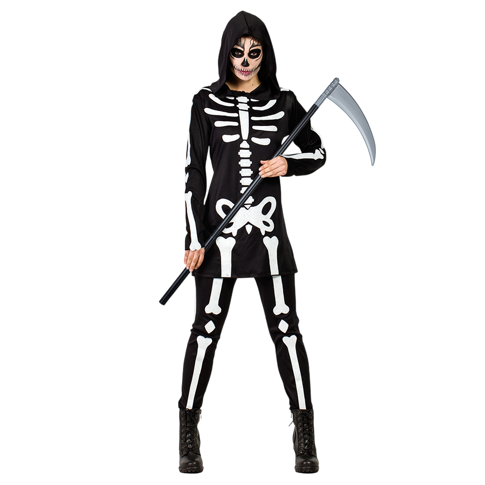 Costume da scheletro da donna taglia M/L – Halloween