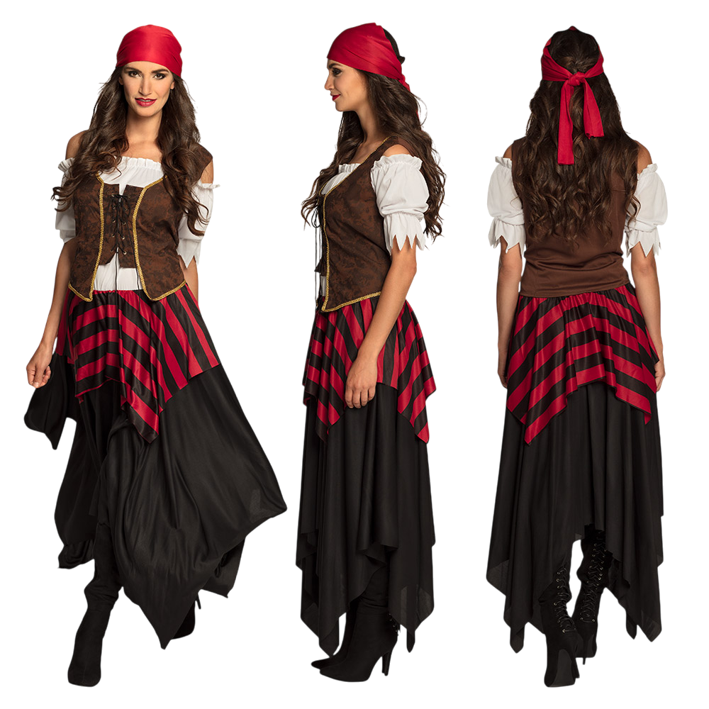 Costume da pirata da donna taglia 36/38 – Halloween