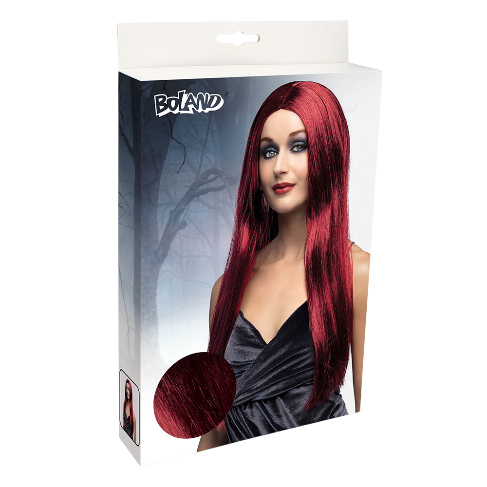 Parrucca da strega color mogano – Costume di Halloween