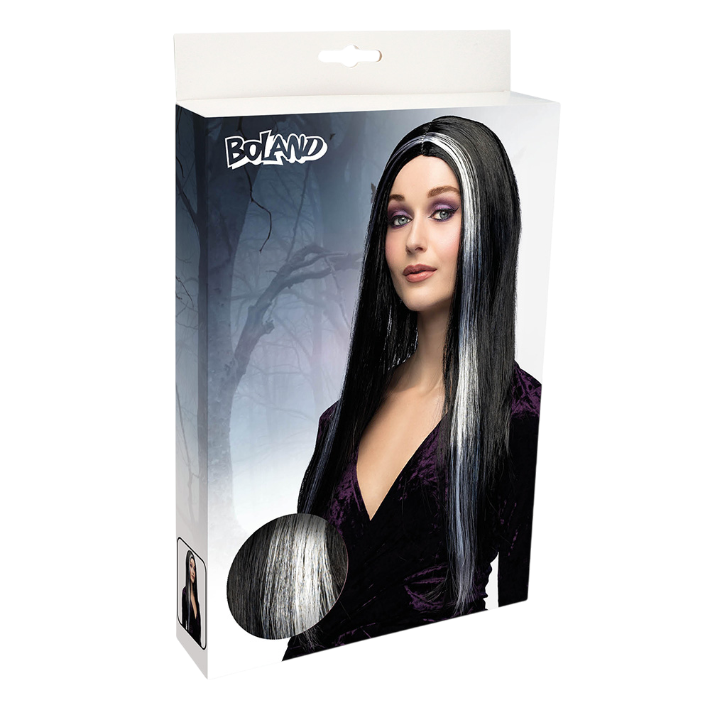 Parrucca da strega nera – Costume di Halloween