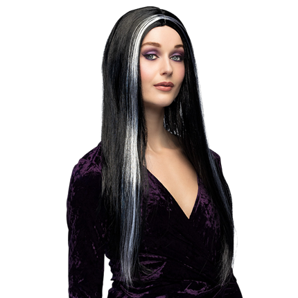 Parrucca da strega nera – Costume di Halloween