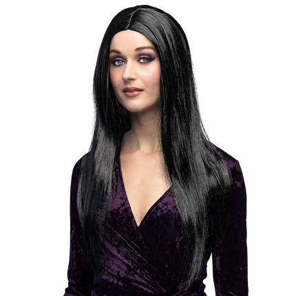 Parrucca da strega nera – Costume di Halloween