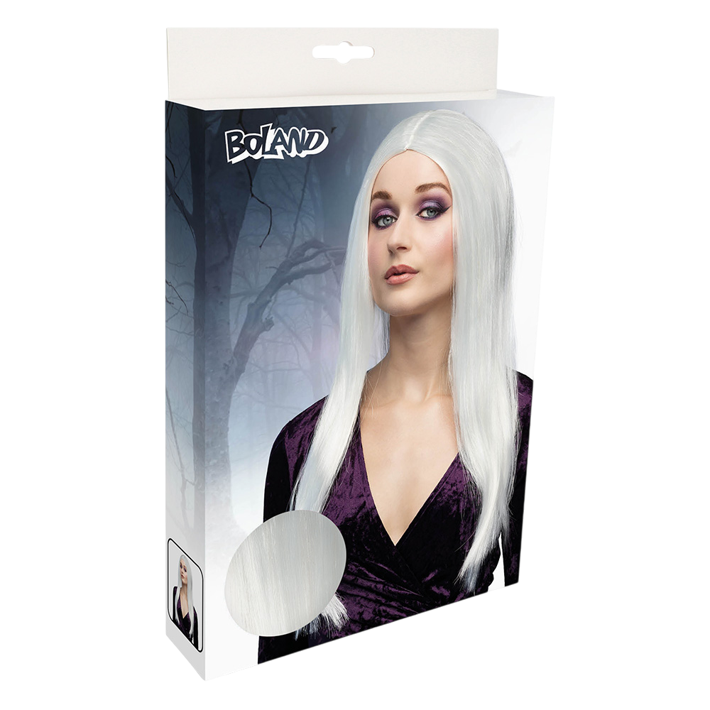 Parrucca da strega bianca – Costume di Halloween
