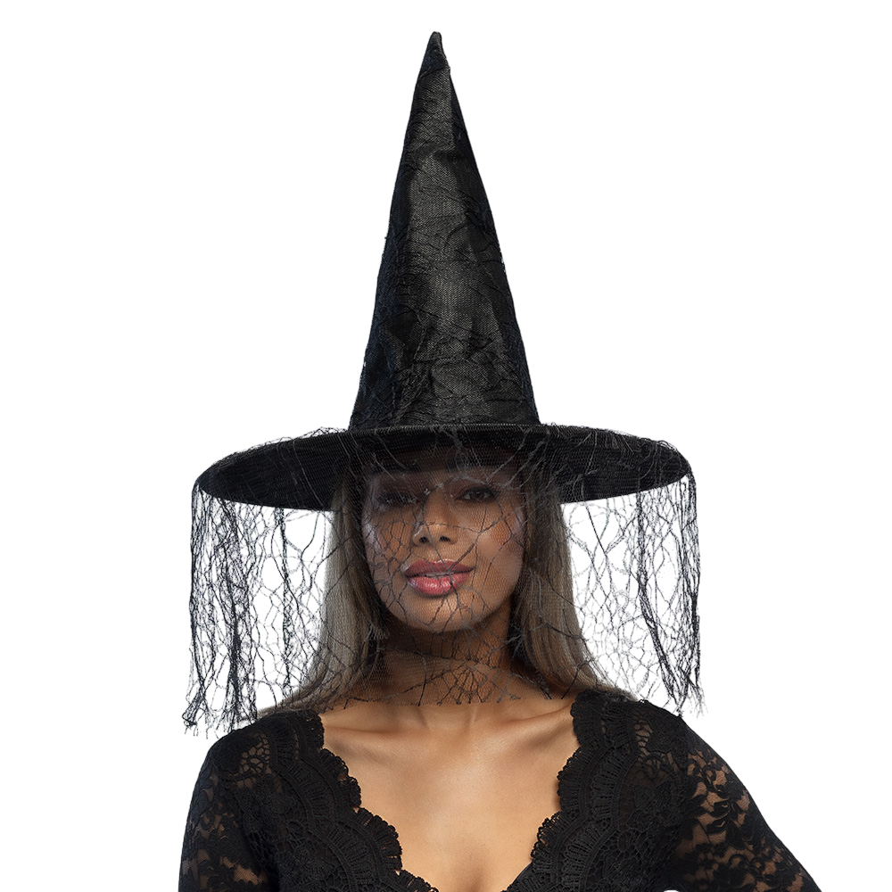 Cappello da strega nero – Costume di Halloween