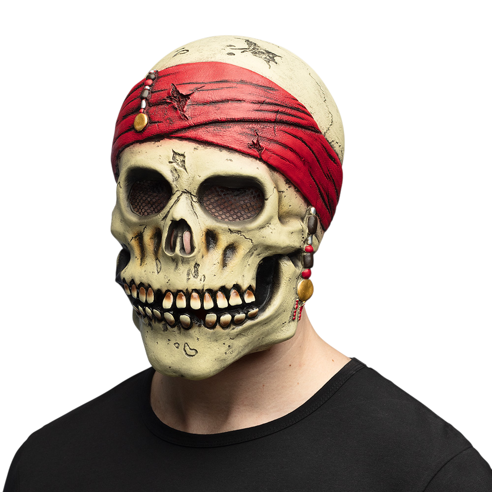 Maschera da pirata in lattice – Costume di Halloween