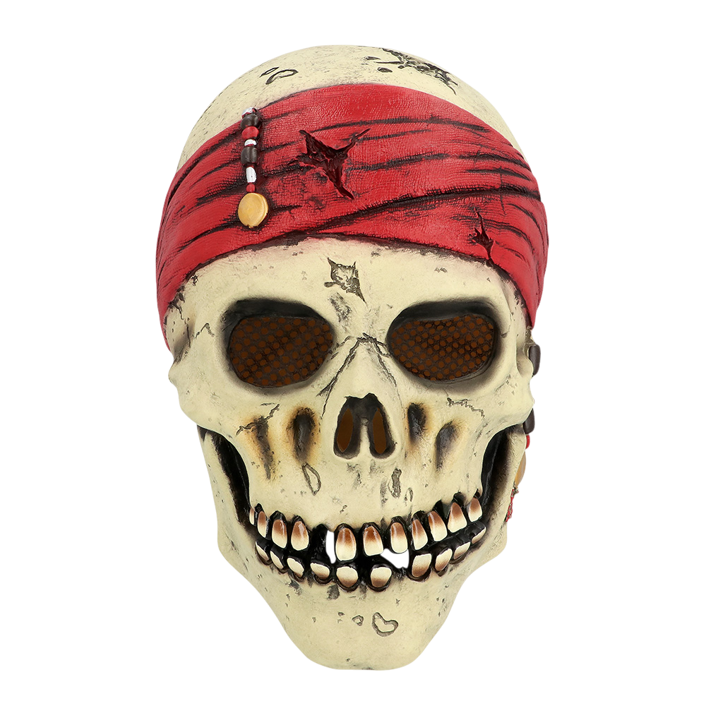 Maschera da pirata in lattice – Costume di Halloween