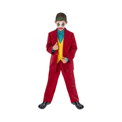 Costume Mr Crazy a 2 pezzi, 128 cm – Halloween