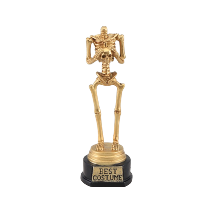 Trofeo Scheletro 18 cm – Premio di Halloween