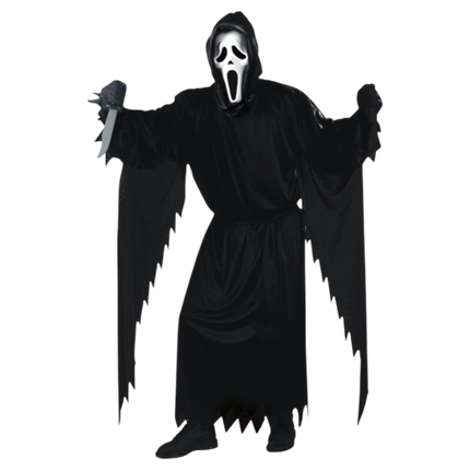 Set decorativo Ghost Face da 3 pezzi, 180 cm – Halloween