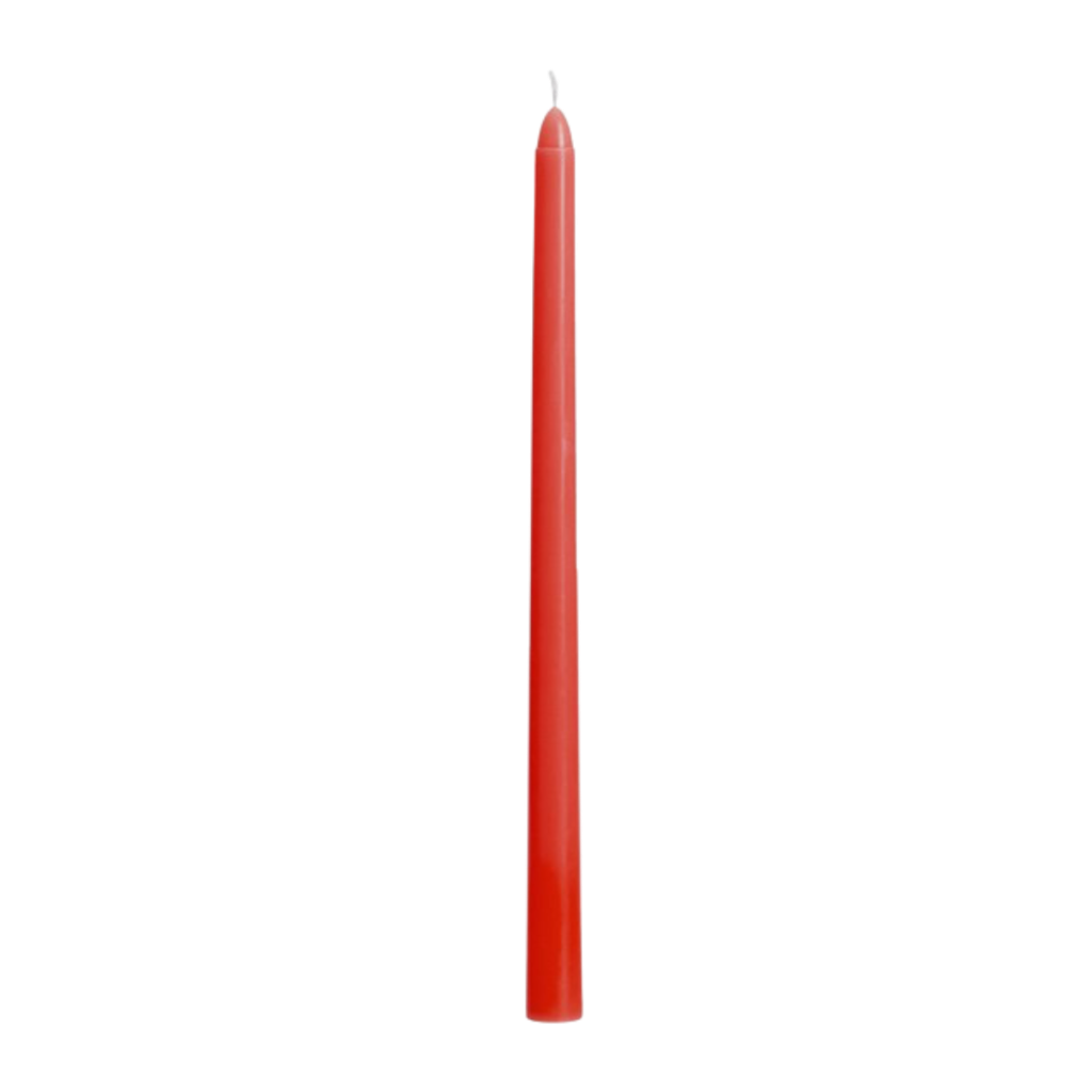 Set di 2 candele a forma di fiaccola rosse da 30 cm – Decorazioni per Halloween
