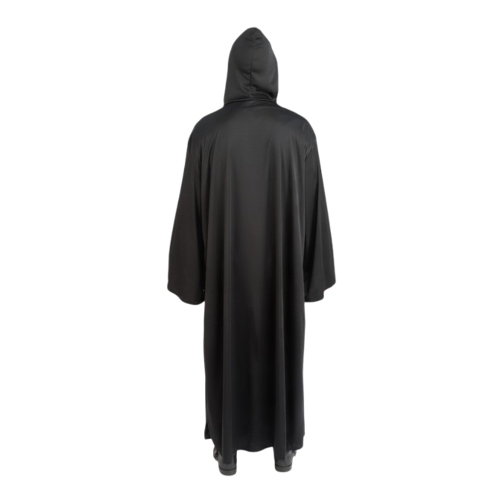 Mantello da sacerdote satanico nero 180 cm – Costume di Halloween