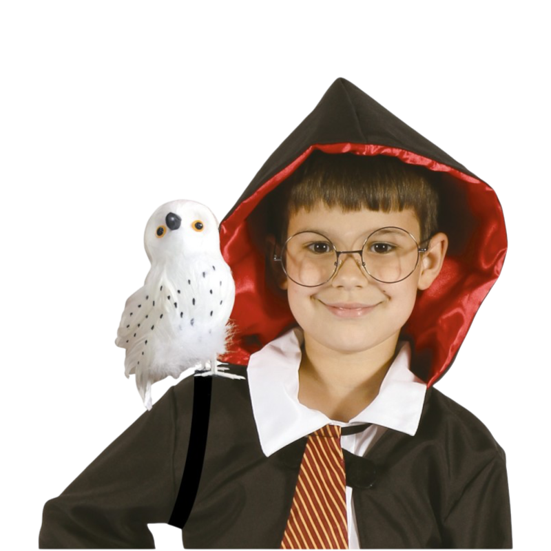 Gufo bianco 22 cm – Decorazione di Halloween