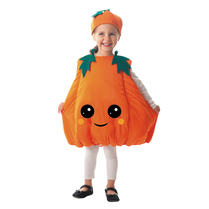 Costume da zucca per bambini 3-4 anni – Halloween