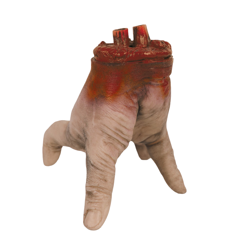 Mano mozzata insanguinata – Accessorio di Halloween