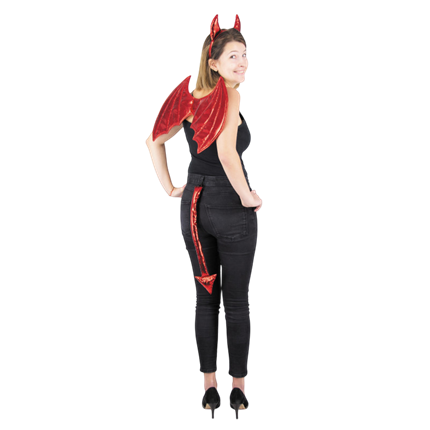 Kit Diavolo – Accessori per costumi di Halloween