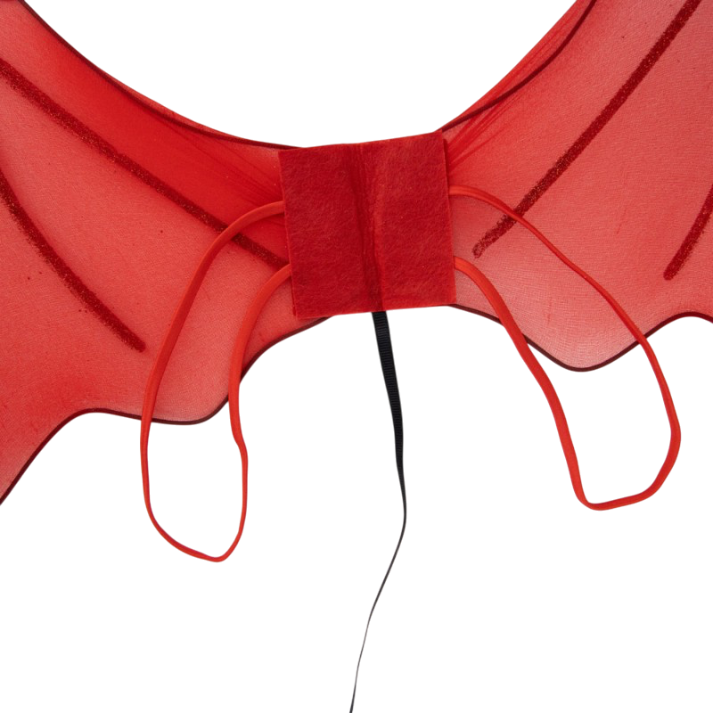 Kit “Diable Rouge” da 2 pezzi – Accessori per costumi di Halloween