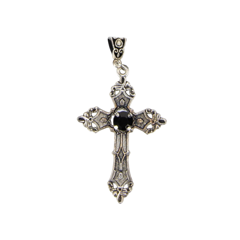 Collana con croce gotica – Gioiello di Halloween