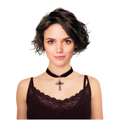 Collana con croce gotica – Gioiello di Halloween