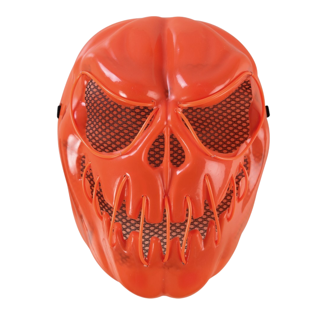 Maschera LED "Zucca terrificante" per adulti – Halloween