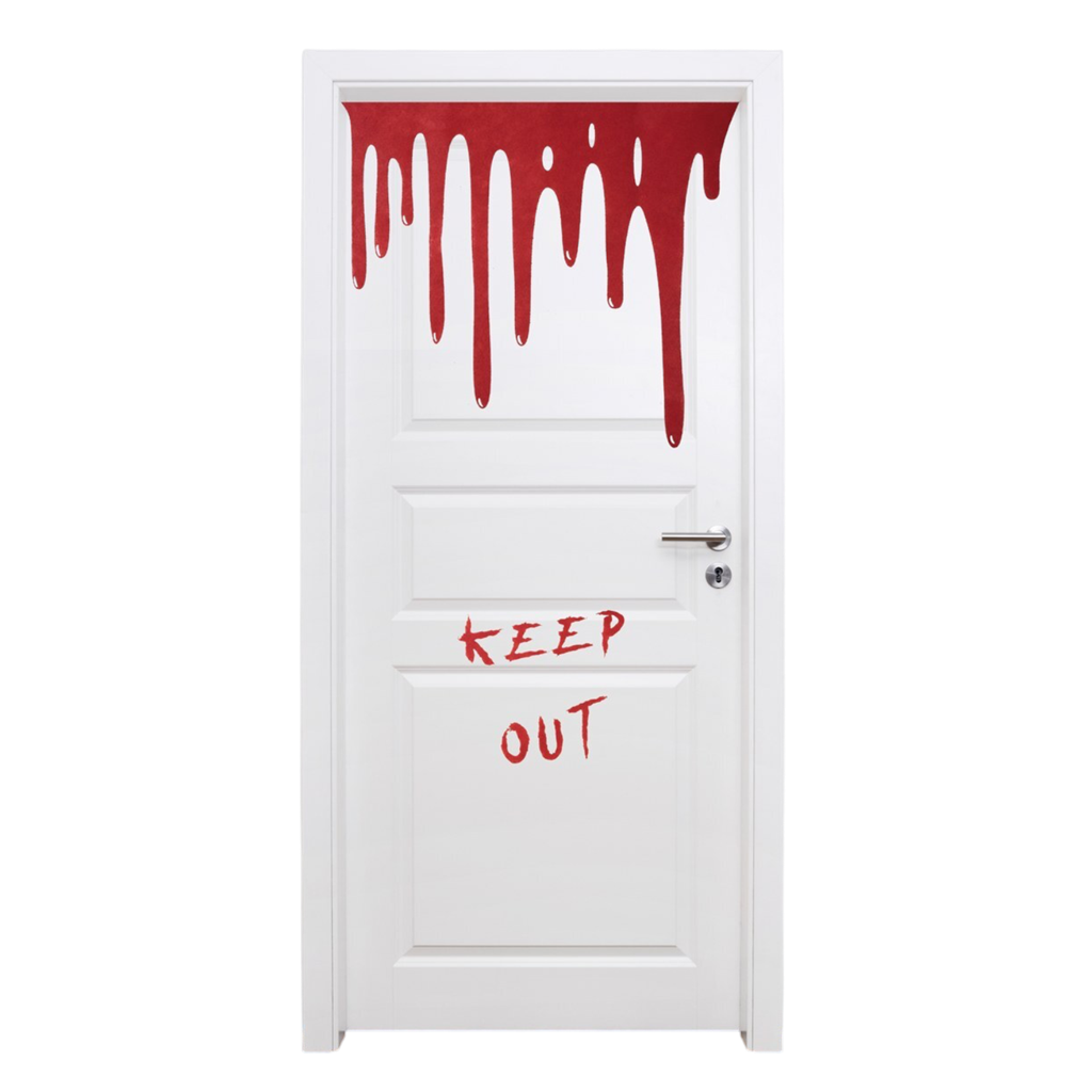 Decorazione “Porta insanguinata” – Decorazione di Halloween