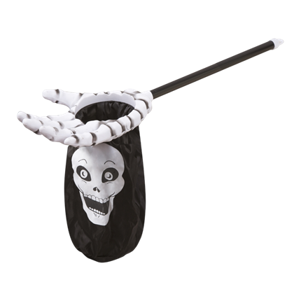 Borsa per caramelle a forma di mano di scheletro, 59 cm – Halloween