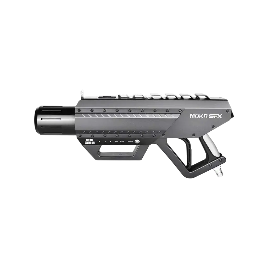 VORTEX LED CO2 GUN - Pistola a CO2 con LED, con raccordo e tubo da 3 metri