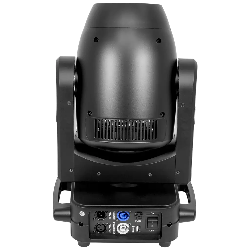Confezione da 2 proiettori Spot LED da 200 W con flight case – Mac Mah